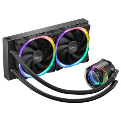 Liquid cooling Antec VORTEX 240 ARGB 240mm Color:black Liquid cooling Antec VORTEX 240 ARGB 240mm Color:black