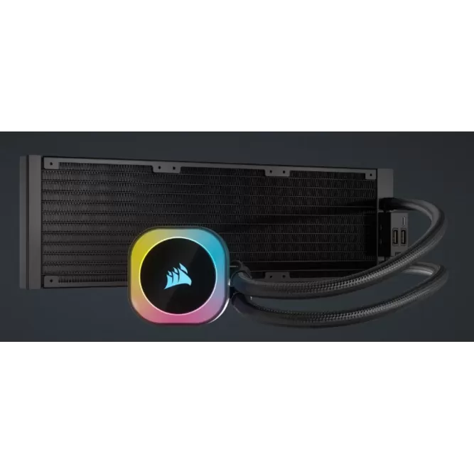 Liquid cooling Corsair iCUE LINK H150i RGB - black 360mm