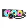 Liquid cooling Corsair iCUE LINK H150i RGB - black 360mm