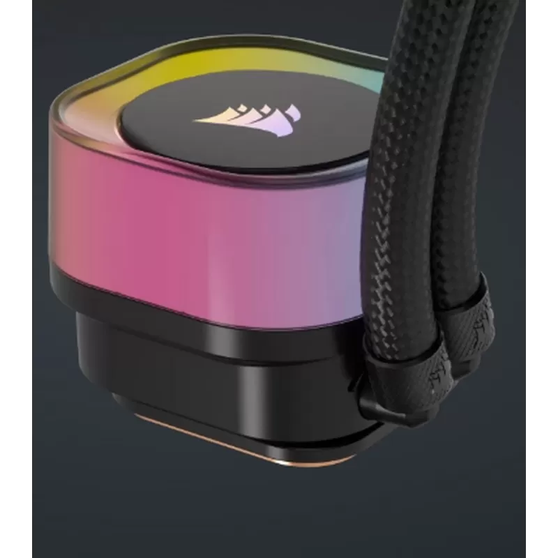 Liquid cooling Corsair iCUE LINK H150i RGB - black 360mm