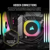 Liquid cooling Corsair iCUE LINK H150i RGB - black 360mm