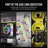 Liquid cooling Corsair iCUE LINK H150i RGB - black 360mm
