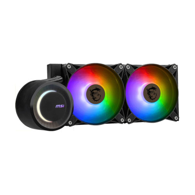 קירור נוזלי MSI MAG CORELIQUID E240 שחור 240mm קירור נוזלי MSI MAG CORELIQUID E240 שחור 240mm