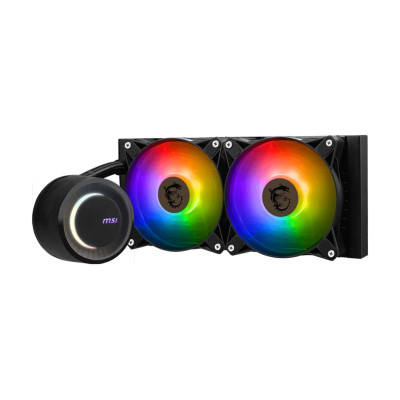 קירור נוזלי MSI MAG CORELIQUID E240 שחור 240mm קירור נוזלי MSI MAG CORELIQUID E240 שחור 240mm