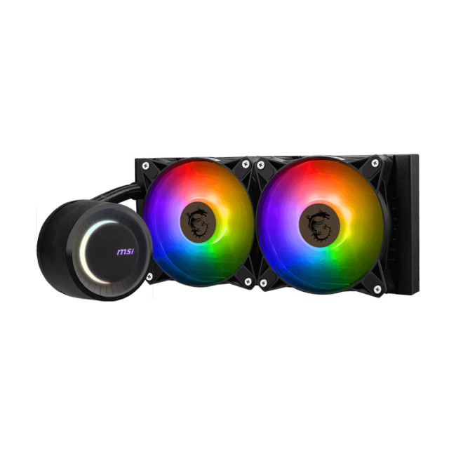 Liquid cooling MSI MAG CORELIQUID E240 black 240mm
