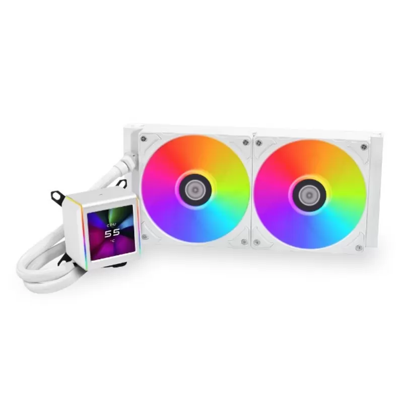 Liquid cooling LIAN-LI GA II LCD white 360mm