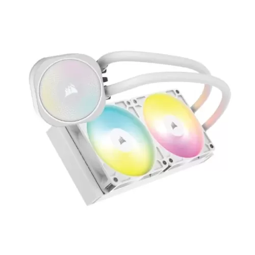 Liquid cooling Corsair NAUTILUS 240 RS ARGB white 240mm