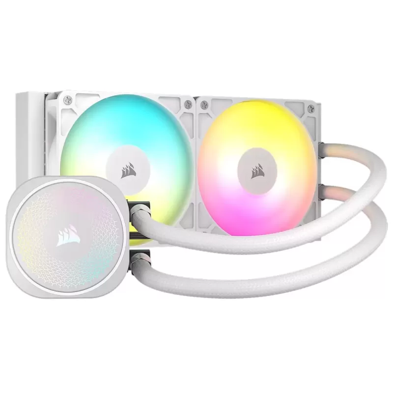 Liquid cooling Corsair NAUTILUS 240 RS ARGB white 240mm
