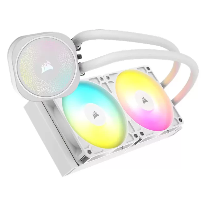 Liquid cooling Corsair NAUTILUS 240 RS ARGB white 240mm