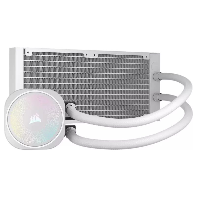 Liquid cooling Corsair NAUTILUS 240 RS ARGB white 240mm
