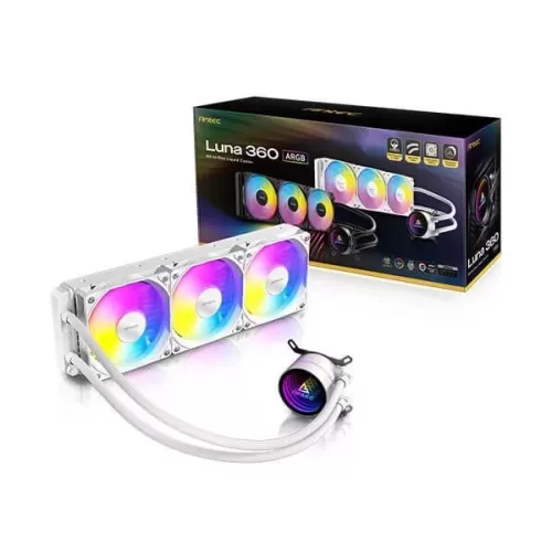 Жидкостное охлаждение Antec LUNA 360 ARGB Цвет:белый