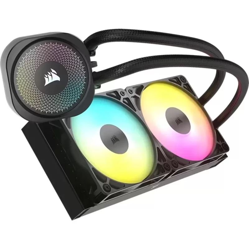 Жидкостное охлаждение Corsair NAUTILUS 240 RS ARGB - black Жидкостное охлаждение Corsair NAUTILUS 240 RS ARGB - black