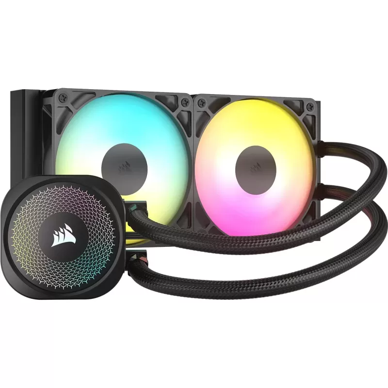 Жидкостное охлаждение Corsair NAUTILUS 240 RS ARGB - black Жидкостное охлаждение Corsair NAUTILUS 240 RS ARGB - black