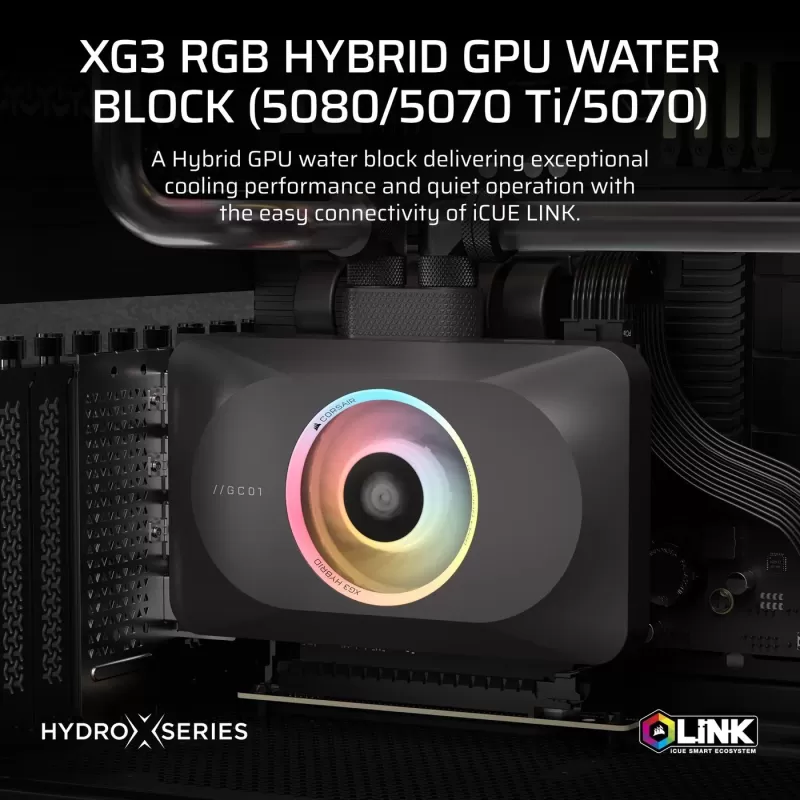 Водоблок Corsair iCUE LINK XG3 RGB HYBRID CX-9025001-WW Водоблок Corsair iCUE LINK XG3 RGB HYBRID CX-9025001-WW