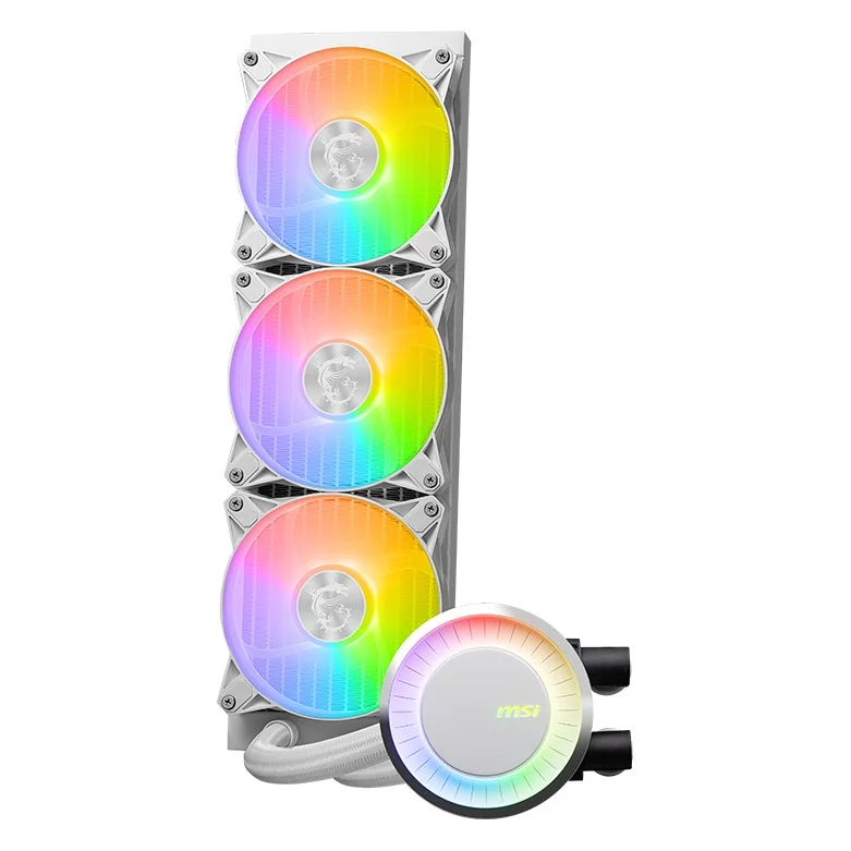 Liquid cooling MSI MAG CORELIQUID E360 white 360mm