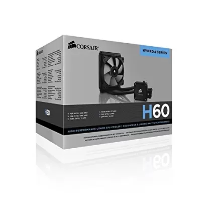 Liquid cooling Corsair Hydro Series H60 High Performance 120mm Color:black