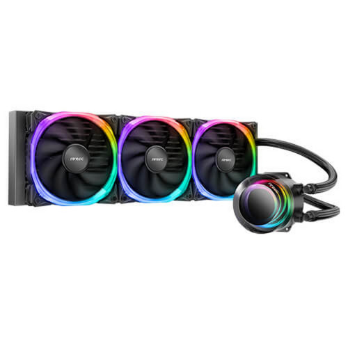 קירור נוזלי Antec VORTEX 360 ARGB 360mm צבע שחור