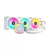 קירור נוזלי Corsair iCUE LINK H150i RGB - לבן 360mm