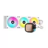 קירור נוזלי Corsair iCUE LINK H150i RGB - לבן 360mm