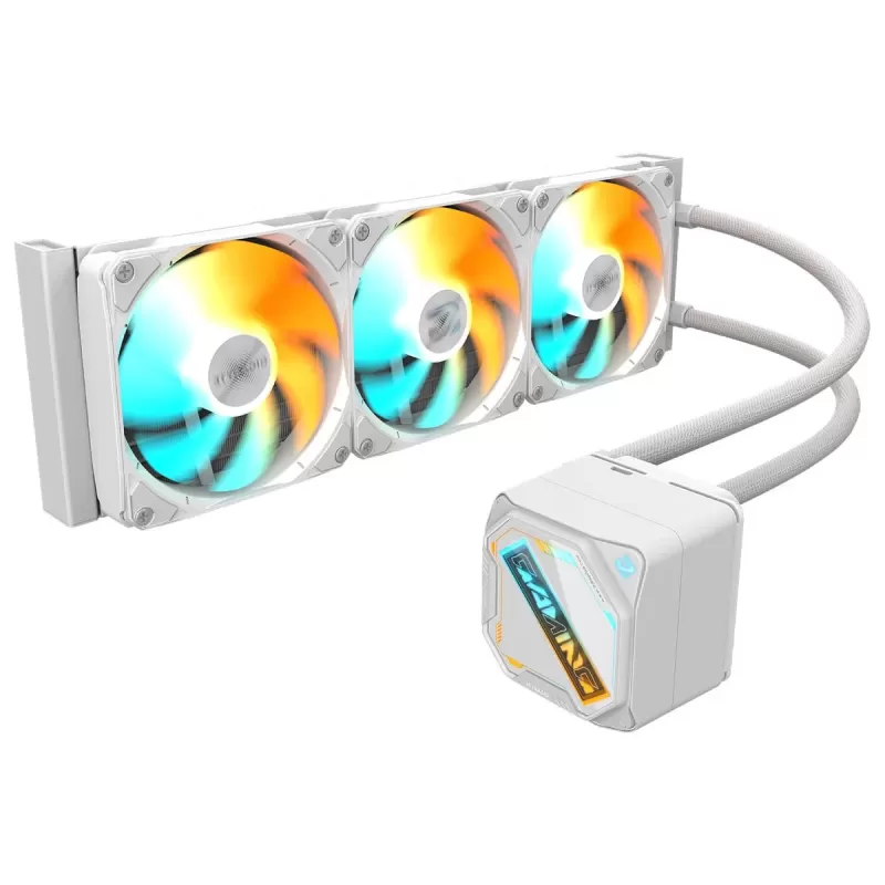 קירור נוזלי Gigabyte GAMING 360 ICE לבן 360mm
