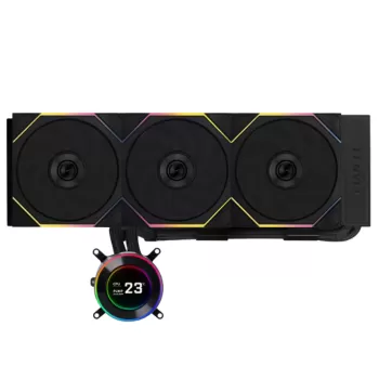 קירור נוזלי LIAN-LI קירור נוזלי למעבד Lian-Li HydroShift II LCD-C 360TL Black