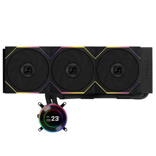 קירור נוזלי למעבד Lian-Li HydroShift II LCD-C 360TL Black קירור נוזלי למעבד Lian-Li HydroShift II LCD-C 360TL Black