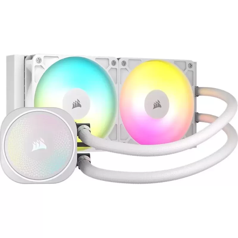 Жидкостное охлаждение Corsair NAUTILUS 240 RS ARGB - white Жидкостное охлаждение Corsair NAUTILUS 240 RS ARGB - white