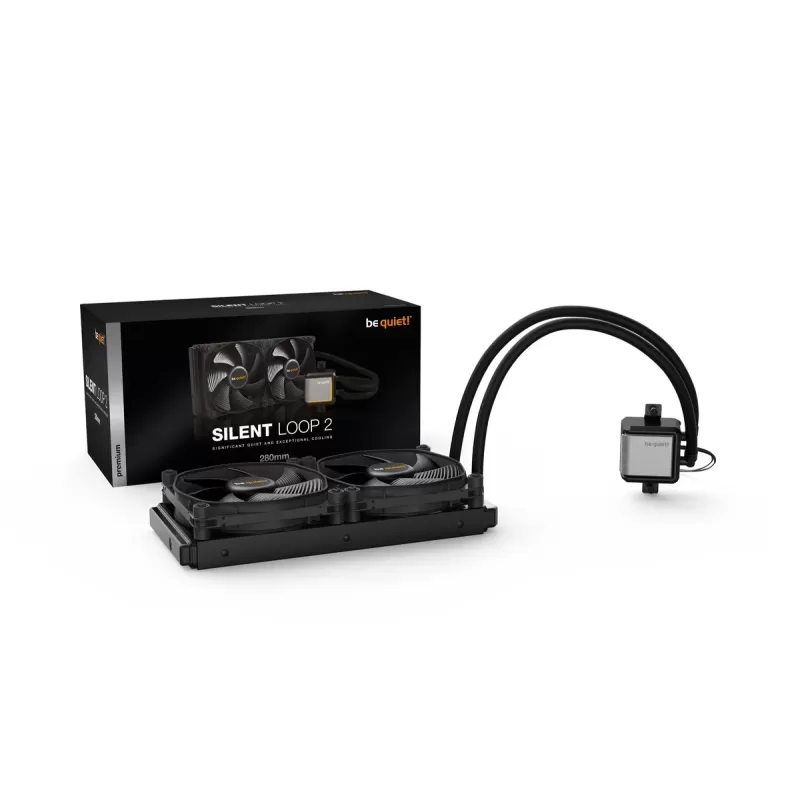 קירור נוזלי be quiet! SILENT LOOP 2 280mm צבע שחור