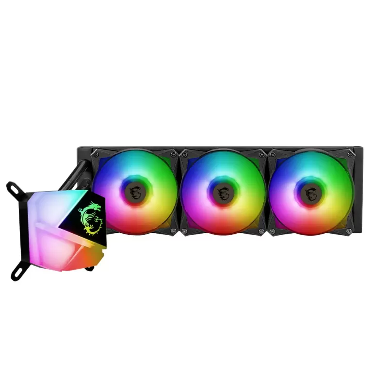 קירור נוזלי MSI MAG CORELIQUID C360 360mm צבע שחור קירור נוזלי MSI MAG CORELIQUID C360 360mm צבע שחור