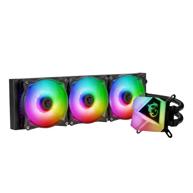 קירור נוזלי MSI MAG CORELIQUID C360 360mm צבע שחור קירור נוזלי MSI MAG CORELIQUID C360 360mm צבע שחור