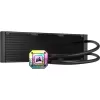 Жидкостное охлаждение Corsair iCUE H150i ELITE CAPELLIX XT - black 360mm