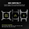 Жидкостное охлаждение Corsair iCUE H150i ELITE CAPELLIX XT - black 360mm