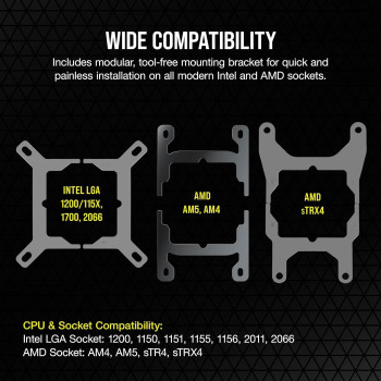 קירור נוזלי Corsair iCUE H150i ELITE CAPELLIX XT - שחור 360mm קירור נוזלי Corsair iCUE H150i ELITE CAPELLIX XT - שחור 360mm