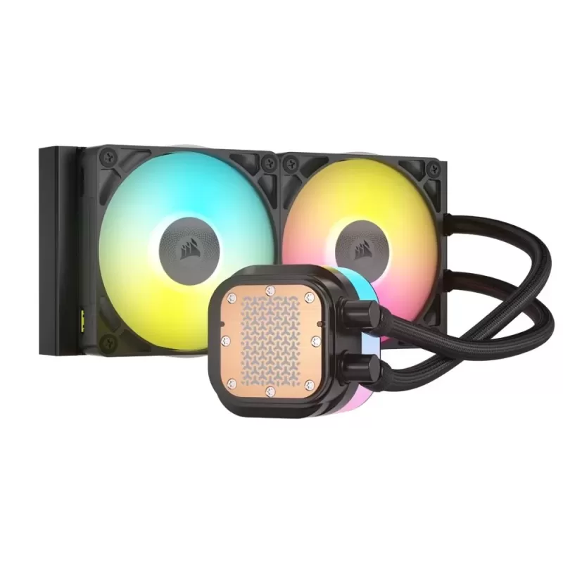 Жидкостное охлаждение Corsair iCUE LINK TITAN 240 RX RGB AIO Цвет:чёрный