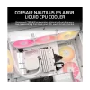 קירור נוזלי Corsair NAUTILUS 360 RS ARGB לבן 360mm