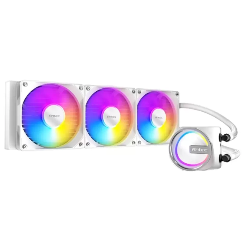 קירור נוזלי Antec SKELETON 360 ARGB לבן 360mm