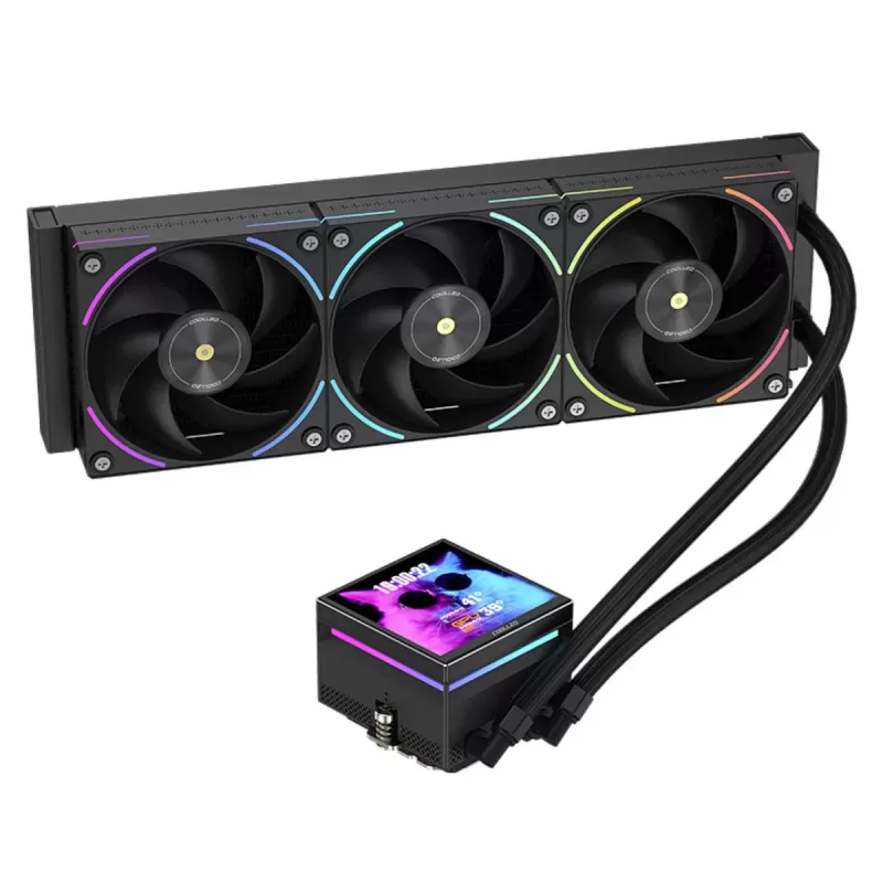 Liquid cooling Coolleo ICE Apex Vision 360 Color:black Liquid cooling Coolleo ICE Apex Vision 360 Color:black