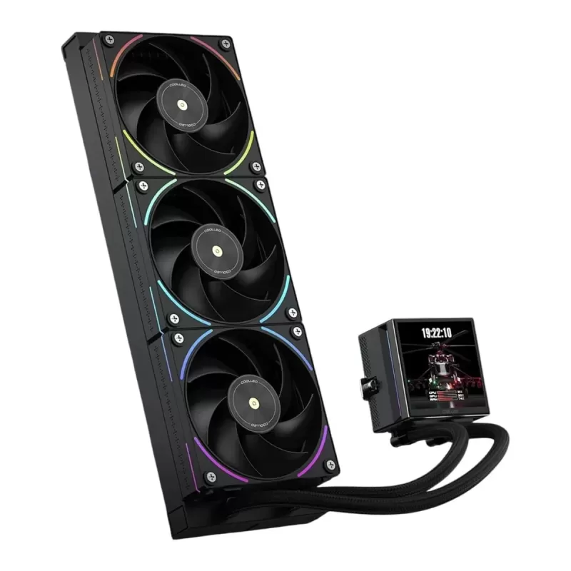 Liquid cooling Coolleo ICE Apex Vision 360 Color:black Liquid cooling Coolleo ICE Apex Vision 360 Color:black