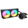 קירור נוזלי COUGAR Poseidon Vistek ARGB 240 שחור