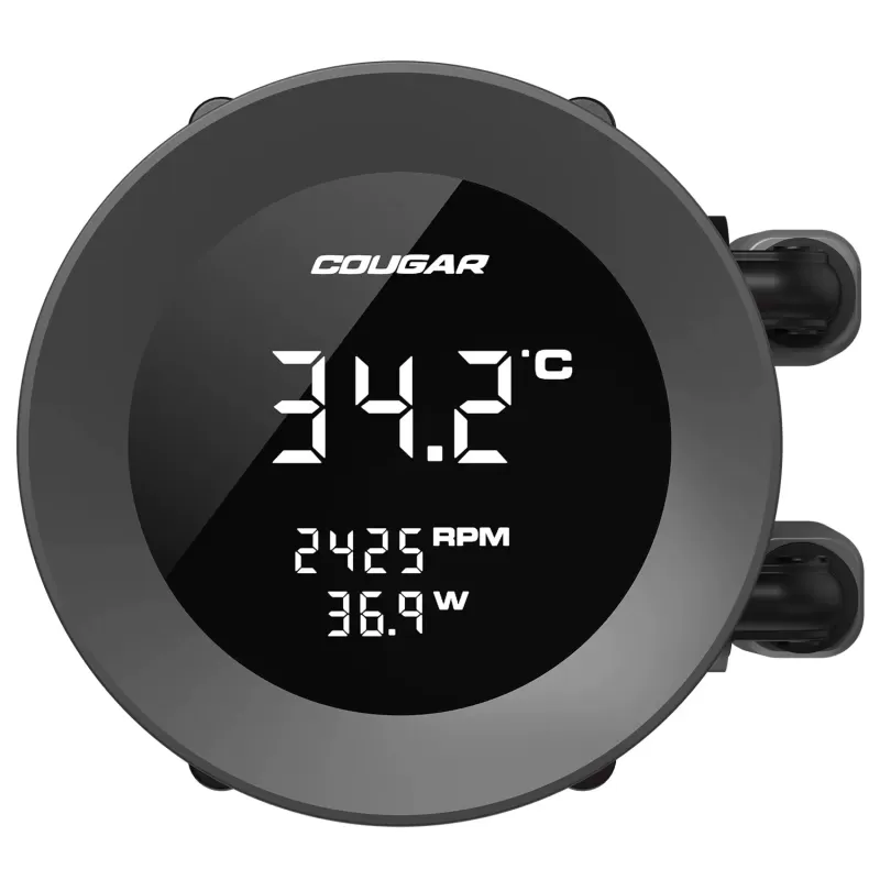 קירור נוזלי COUGAR Poseidon Vistek ARGB 240 שחור