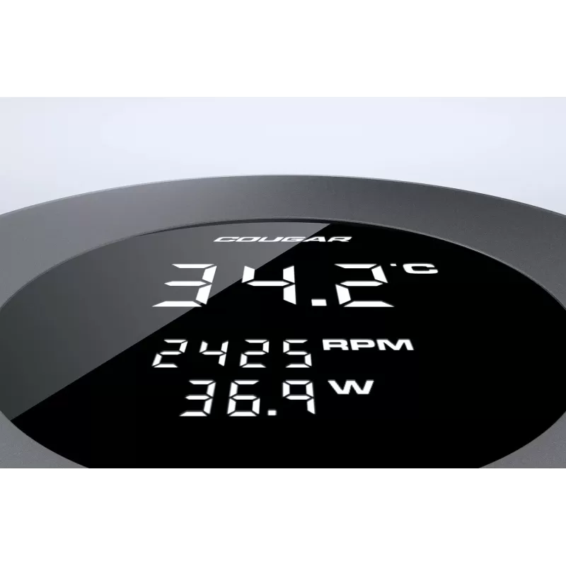 קירור נוזלי COUGAR Poseidon Vistek ARGB 240 שחור