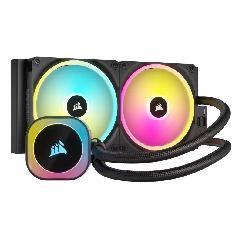 קירור נוזלי Corsair 280 - iCUE LINK H115i RGB AIO CPU Cooler