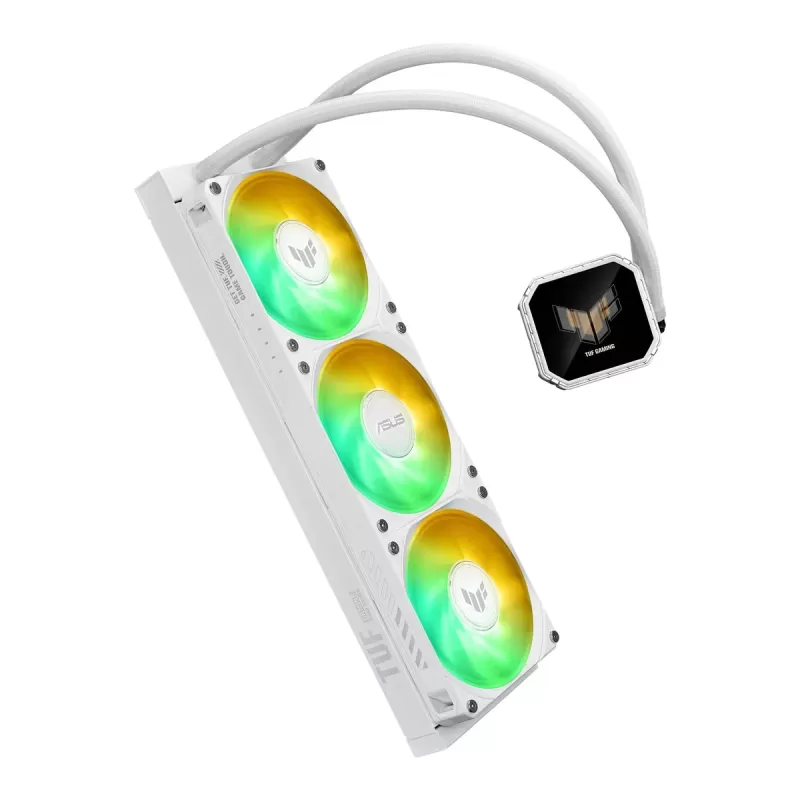 קירור נוזלי Asus TUF Gaming LC III 360 ARGB LCD לבן