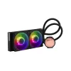 קירור נוזלי Cooler Master MASTERLIQUID ML240P MIRAGE 240mm צבע שחור