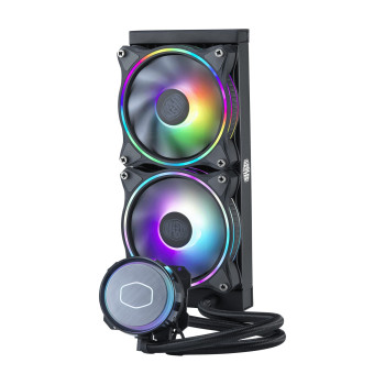 Водяное охлаждение Cooler Master MASTERLIQUID ML240 ILLUSION 240mm Цвет:черный Водяное охлаждение Cooler Master MASTERLIQUID ML240 ILLUSION 240mm Цвет:черный