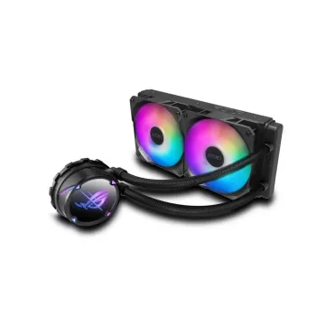 קירור נוזלי Asus ROG STRIX LC II 240 ARGB צבע שחור