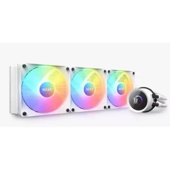קירור נוזלי NZXT Kraken 360 RGB לבן 360mm