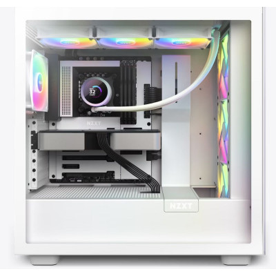 קירור נוזלי NZXT Kraken 360 RGB לבן 360mm קירור נוזלי NZXT Kraken 360 RGB לבן 360mm