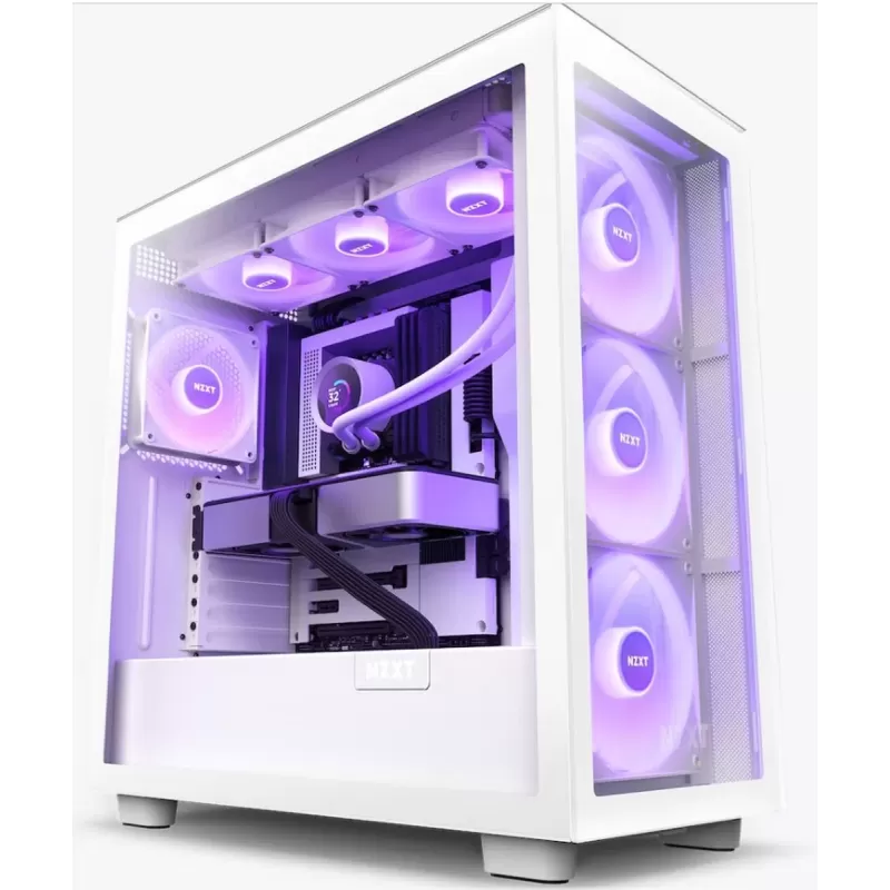 קירור נוזלי NZXT Kraken 360 RGB לבן 360mm קירור נוזלי NZXT Kraken 360 RGB לבן 360mm