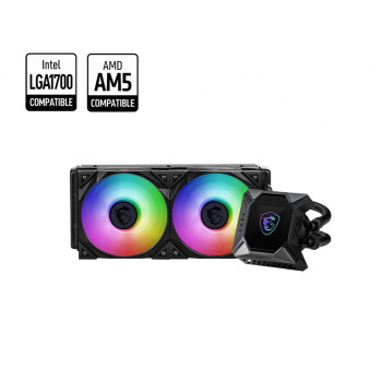 Водяное охлаждение MSI MPG CORELIQUID K240 V2 240mm Цвет:черный